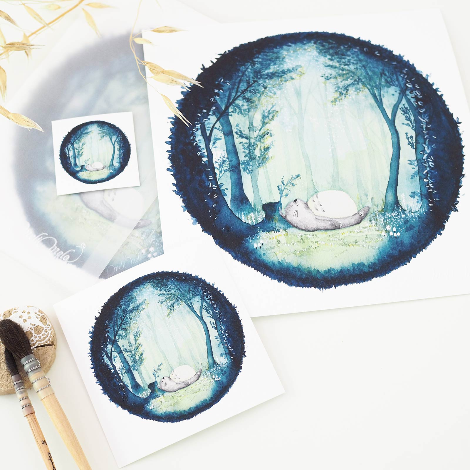 Carte d’art Totoro – Image 5