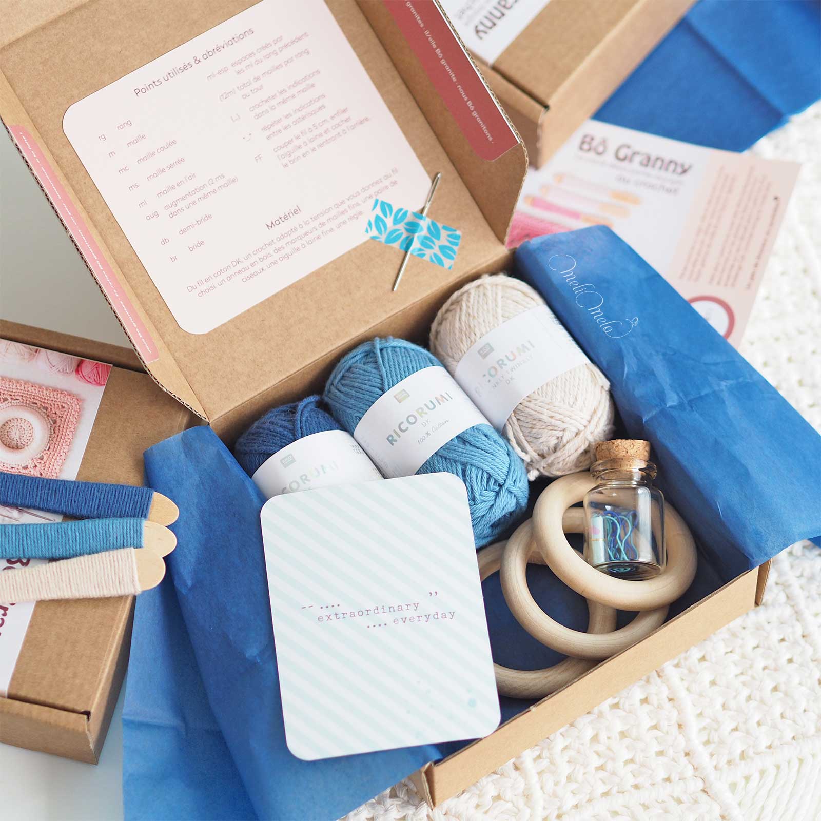 Coffret DIY 3 carrés Bô Granny – Image 7