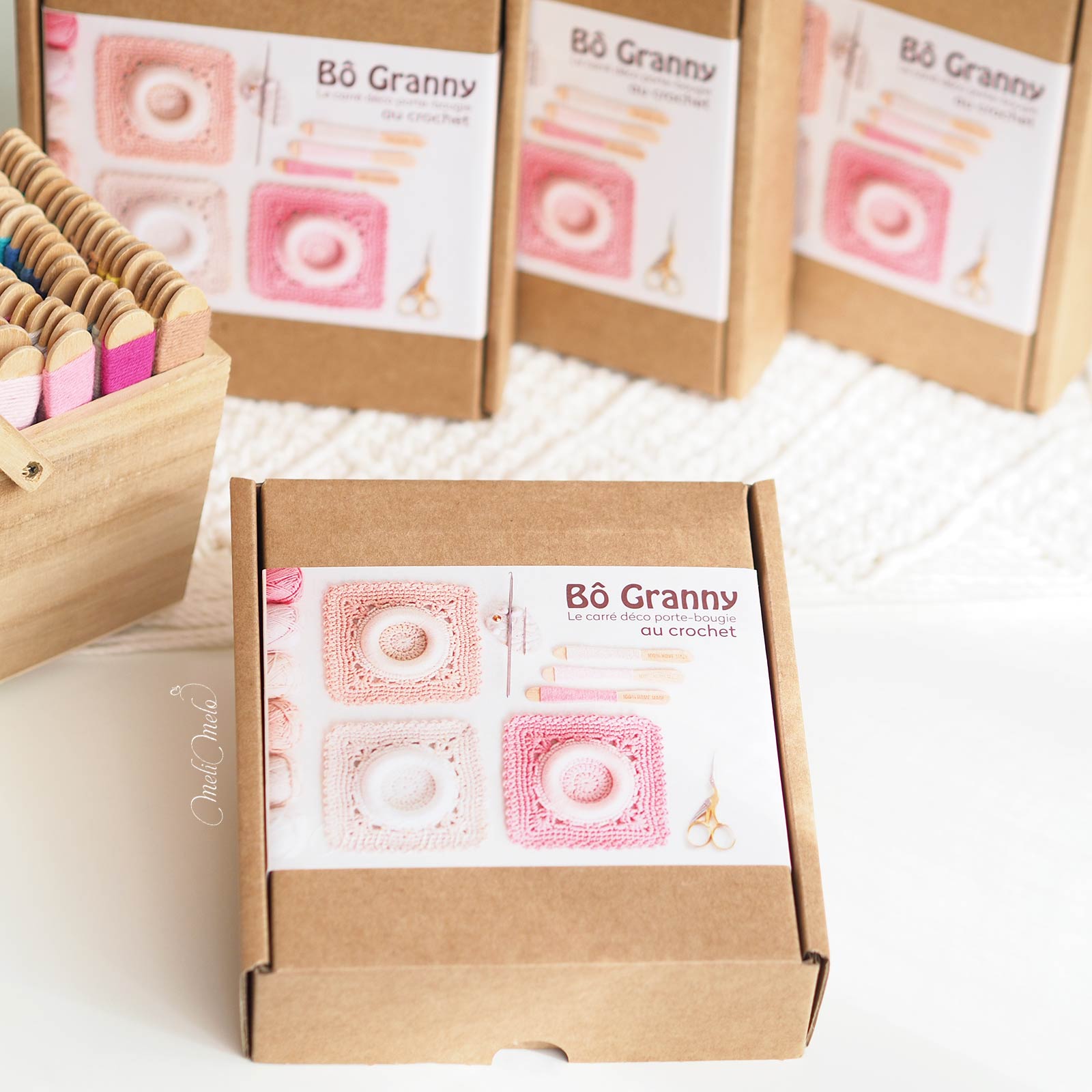 Coffret DIY 3 carrés Bô Granny – Image 2