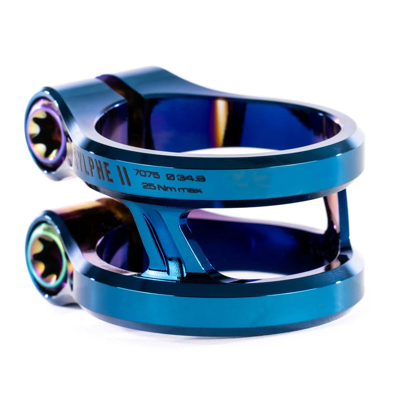 Collier Ethic Sylphe V2 Bleu Chrome – Image 2