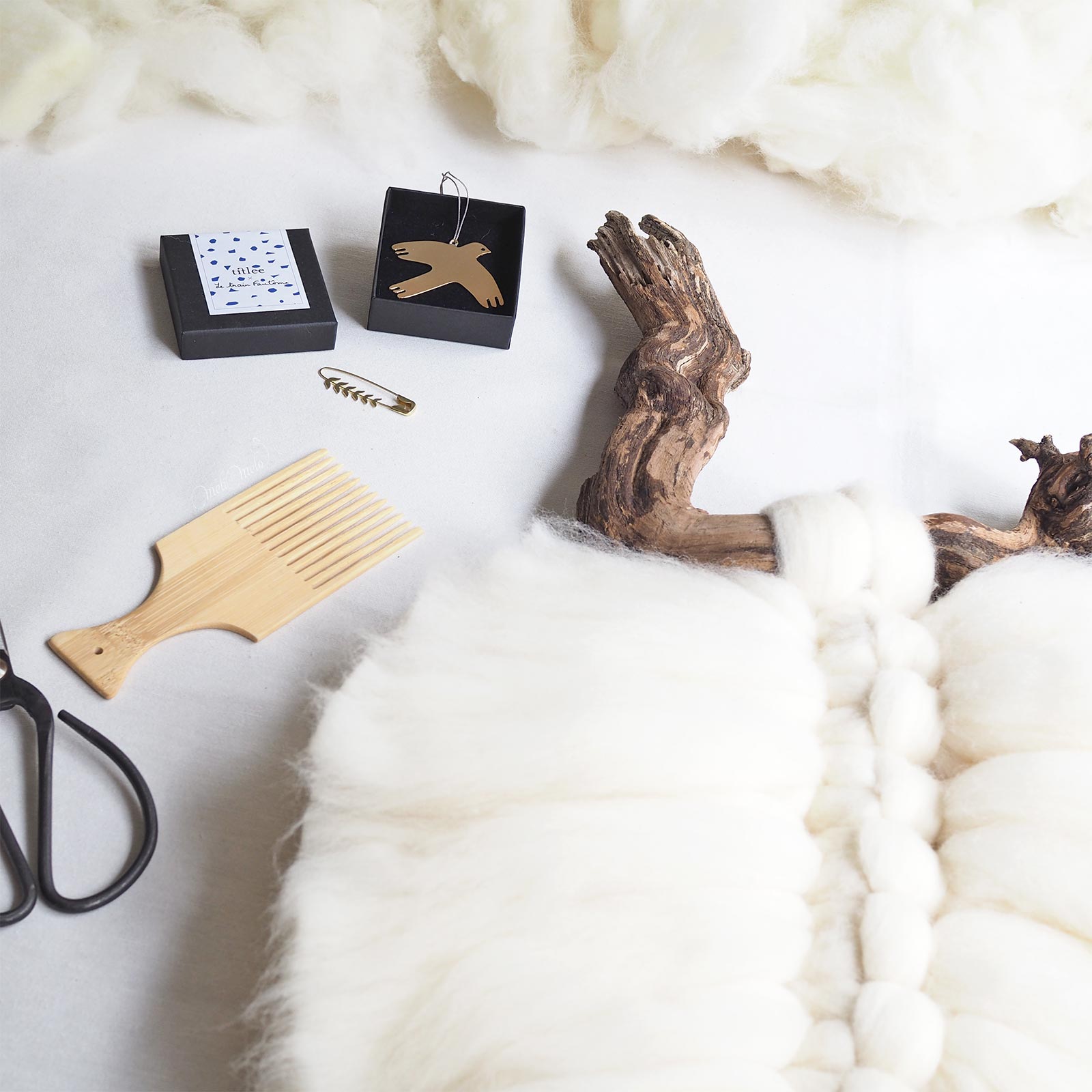 Déco murale Plume & oiseau d’or – Image 7