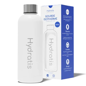 HYDRATIS GOURDE ISOTHERME BLANCHE