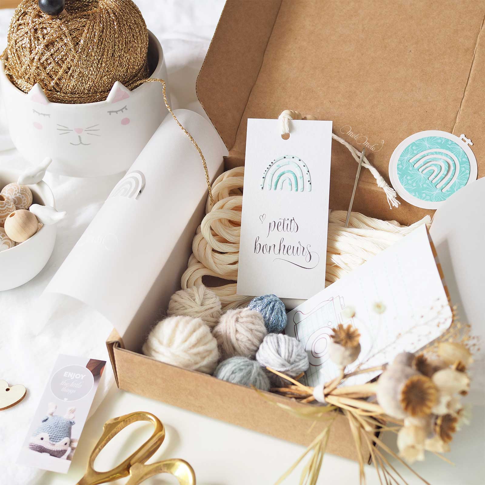 Kit DIY Suspension Arc-en-ciel #3 Bleu pastel – Image 7