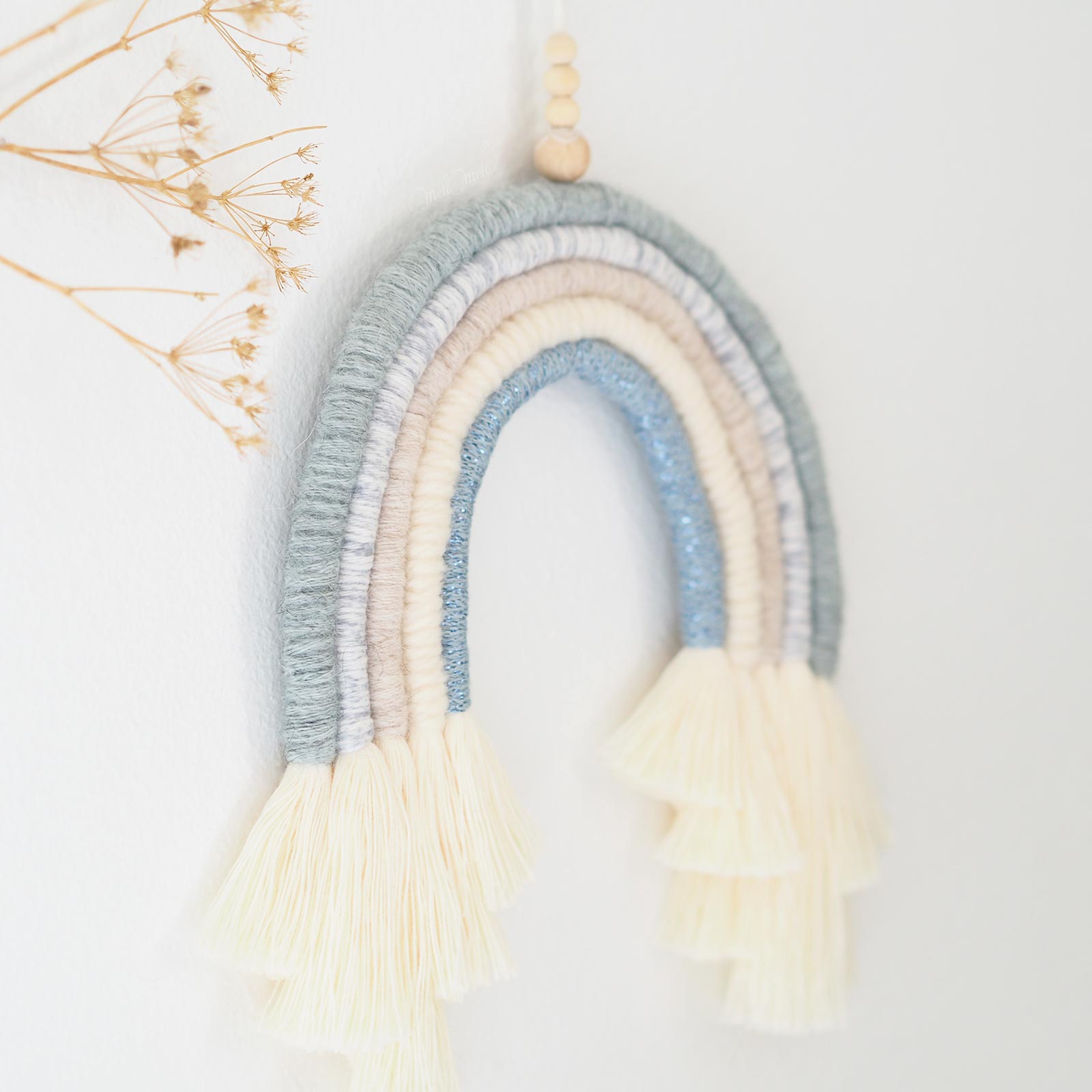 Kit DIY Suspension Arc-en-ciel #3 Bleu pastel – Image 4