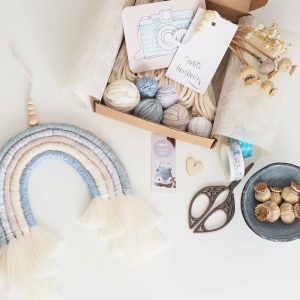 Kit DIY Suspension Arc-en-ciel #3 Bleu pastel