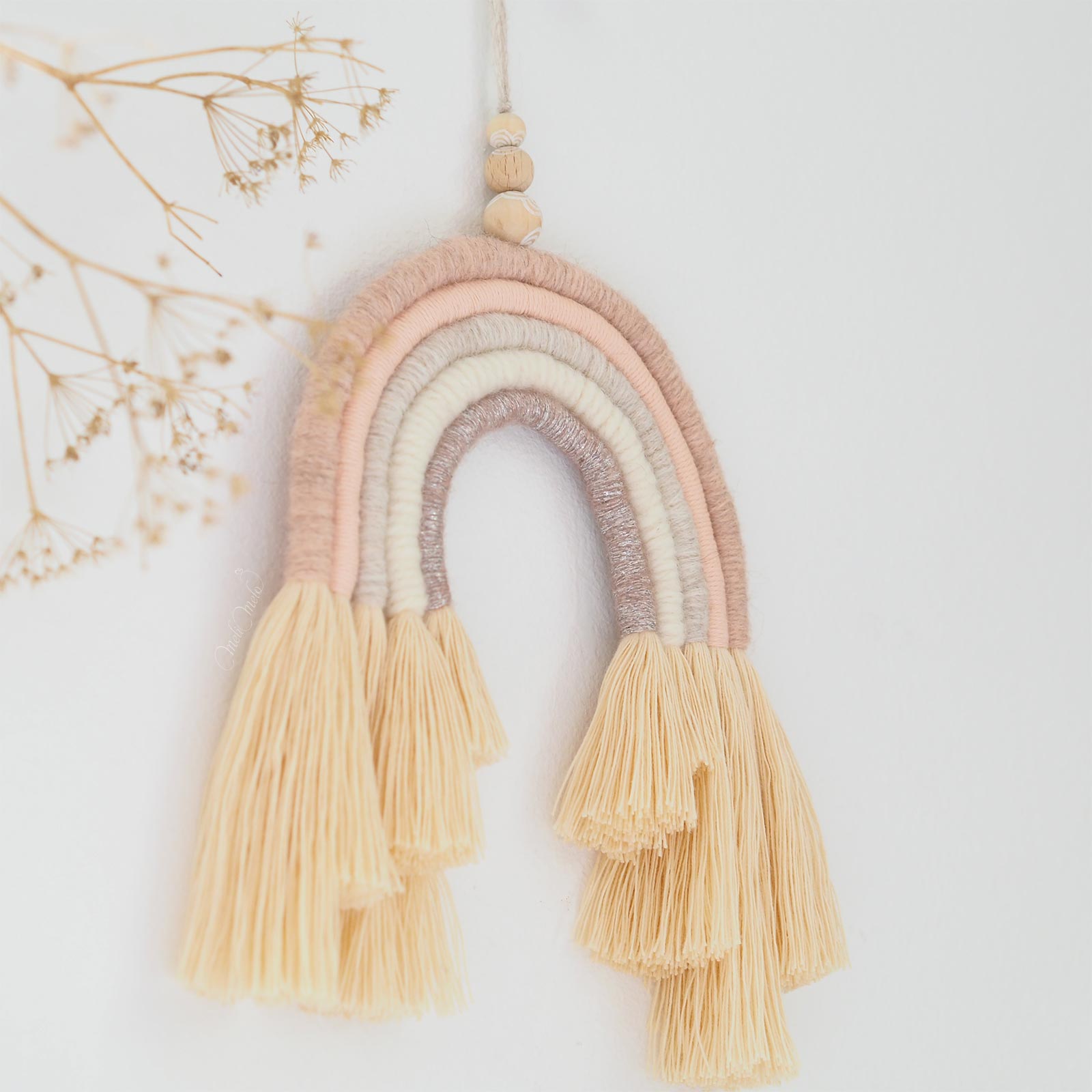 Kit DIY Suspension Arc-en-ciel #2 Rose pastel – Image 3