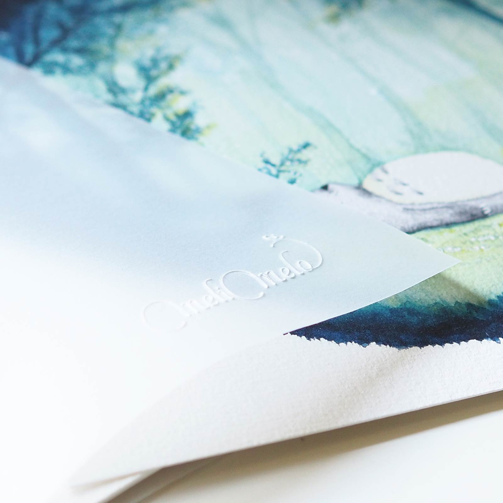 Carte d’art Totoro – Image 3