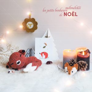 Lot Foxy, renard roux endormi