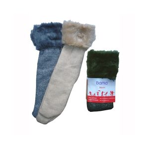 Bas bottes – Chaussettes  fourrées chaudes