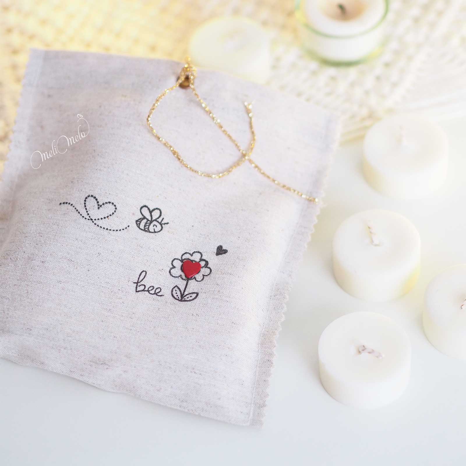 Recharge bougie artisanale, cire végétale – Image 3