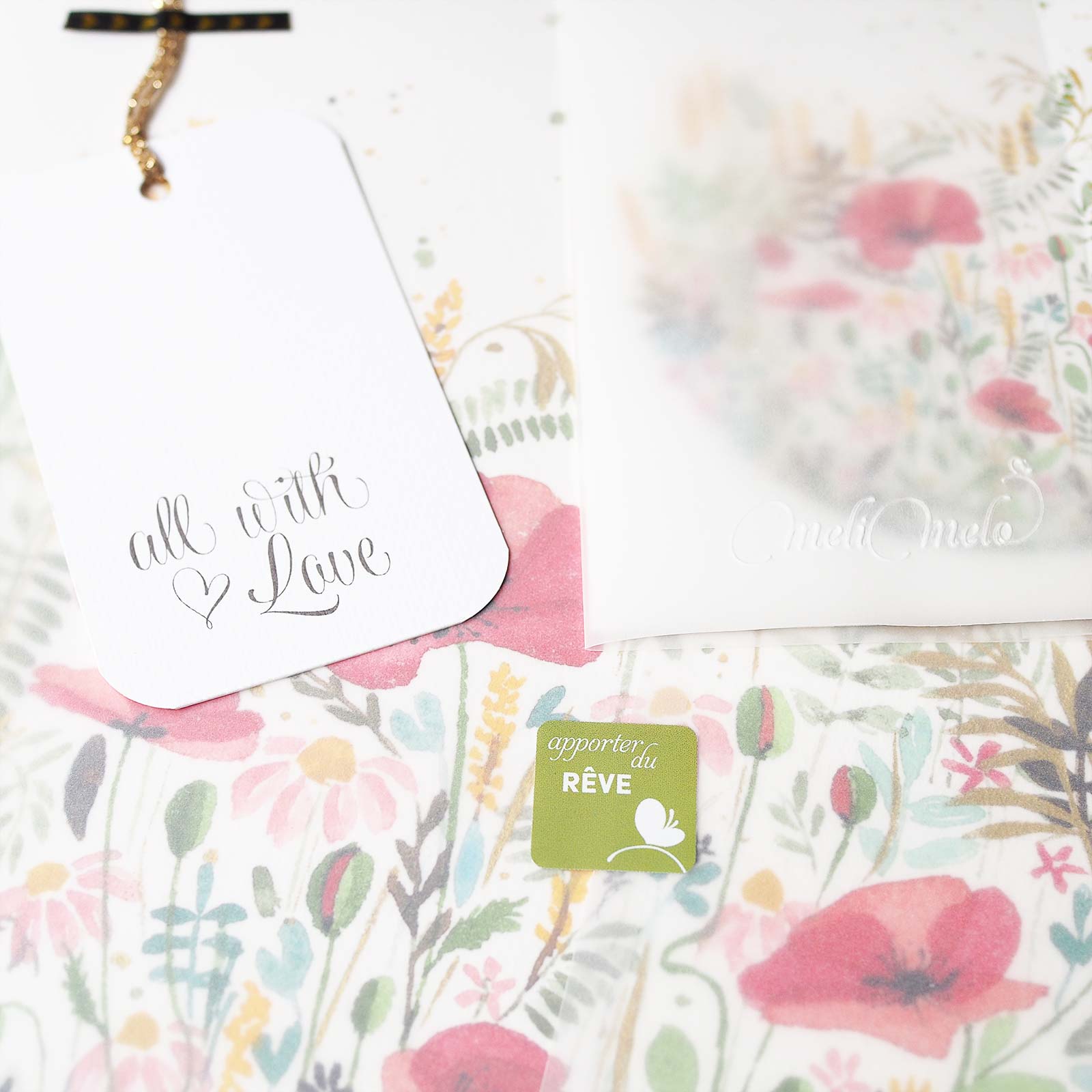 Carte d’art Ronde de Coquelicots – Image 6