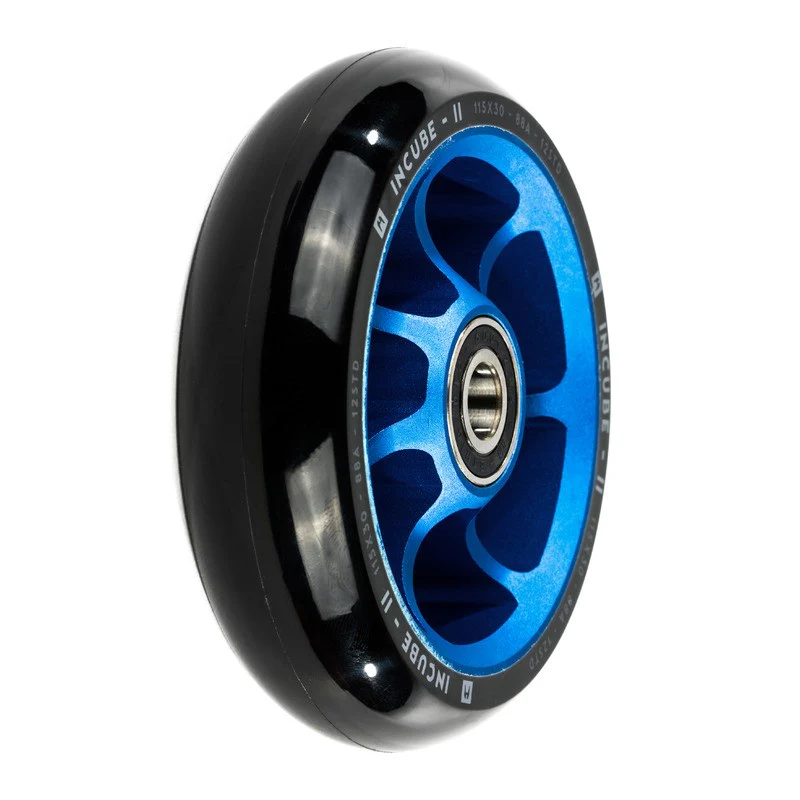 Roue Ethic DTC Incube V2 115mm 12std Bleu – Image 3