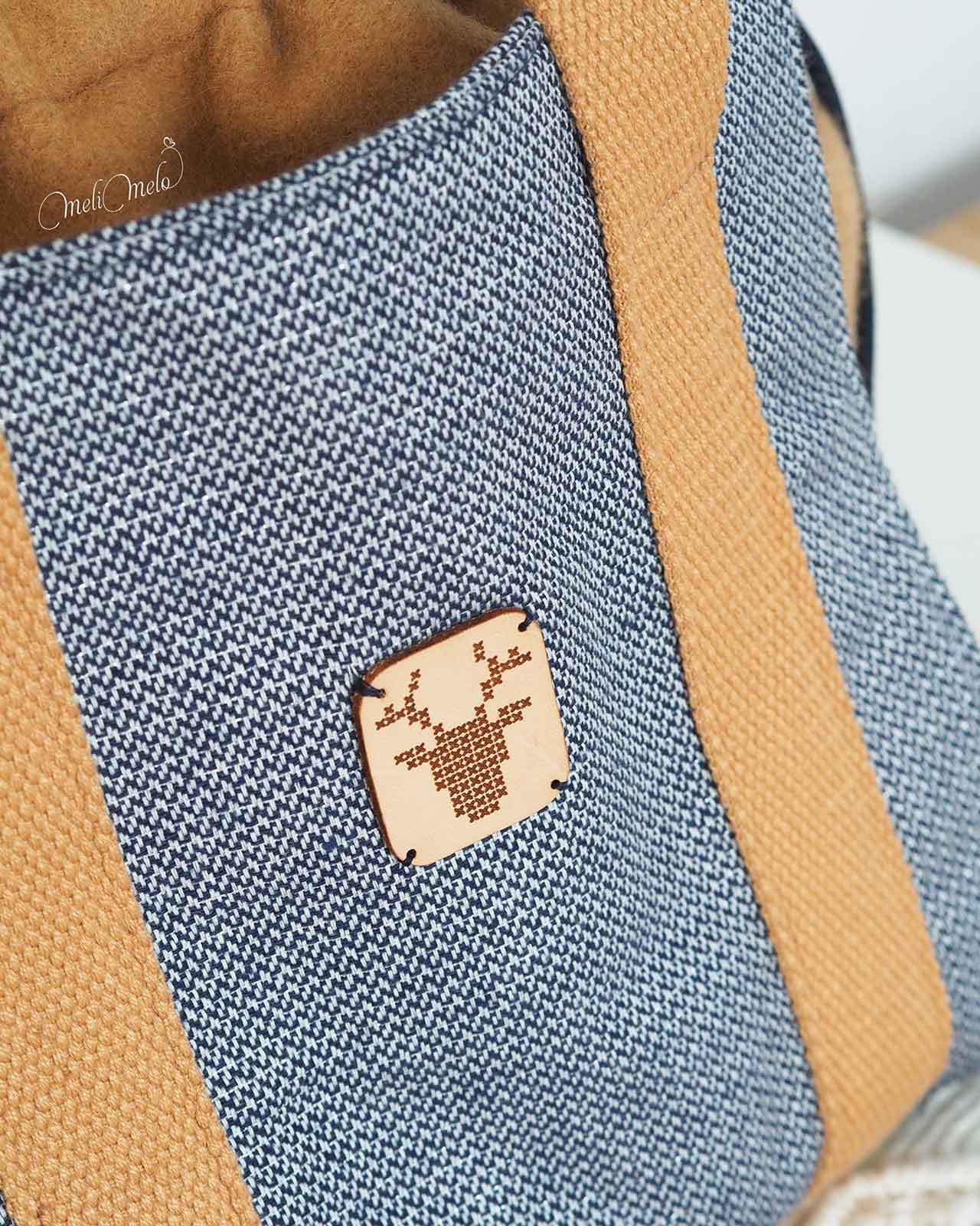 Joli cerf, sac L et pochette – Image 4