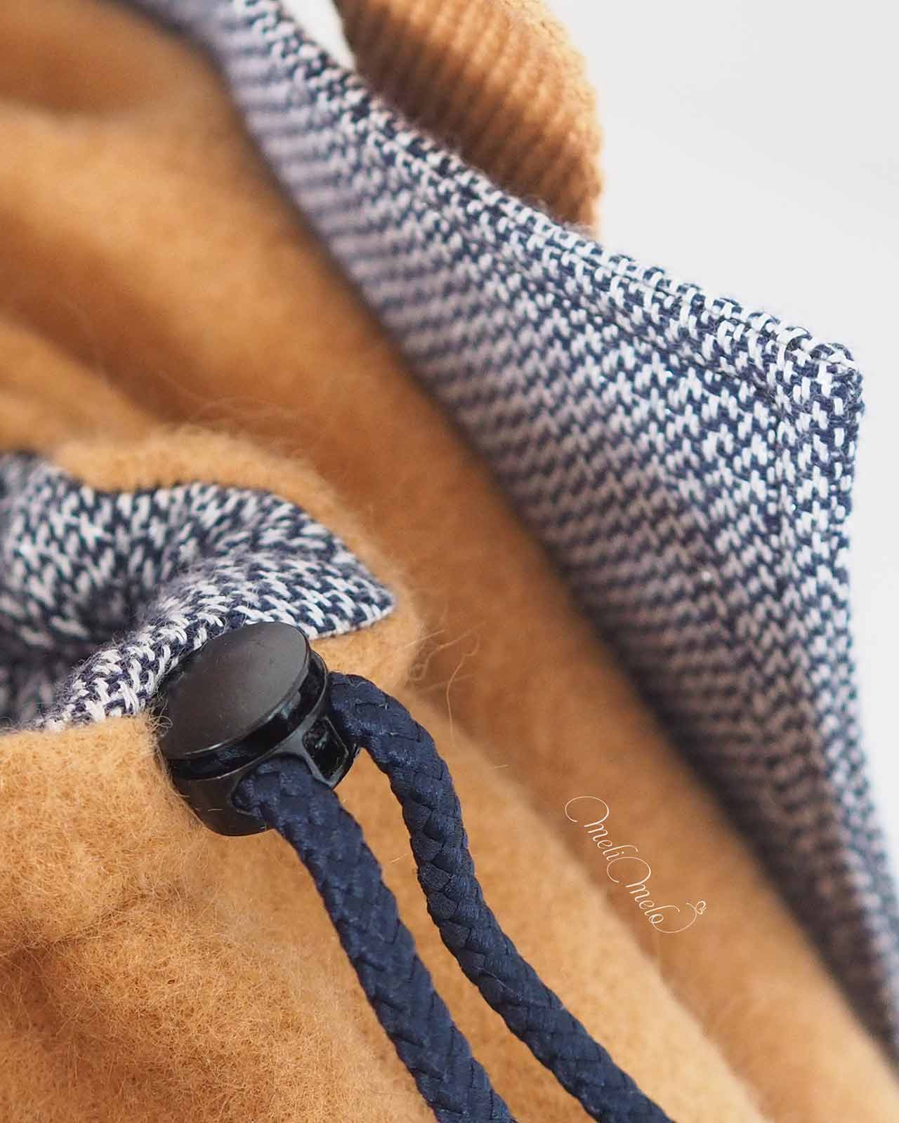 Joli cerf, sac L et pochette – Image 6