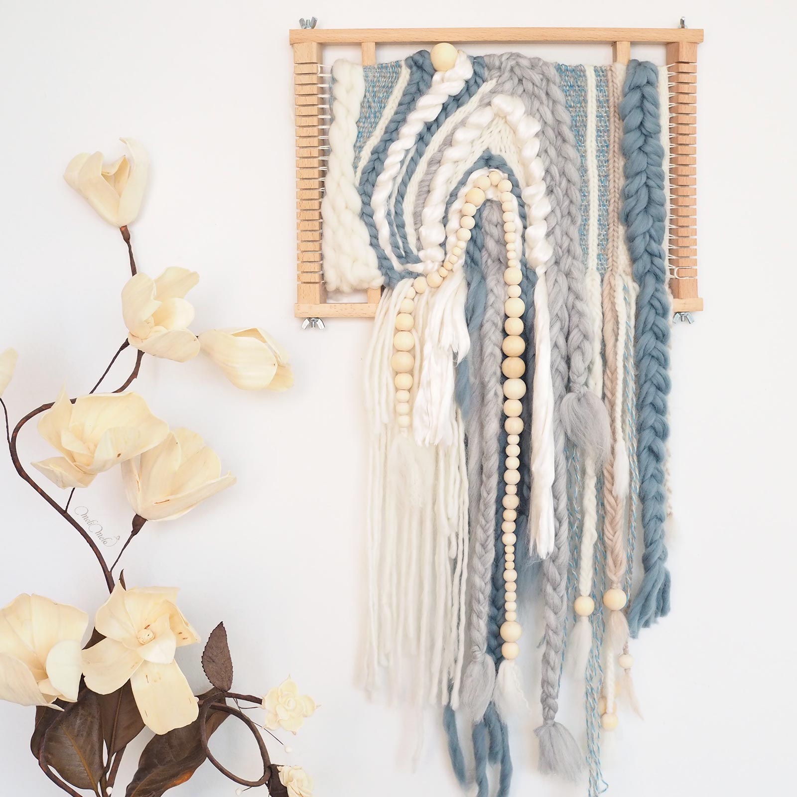 Tissage Papillon. Ondes bleues – Image 6