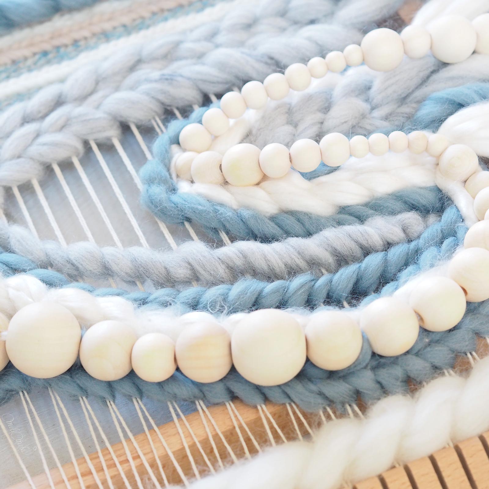 Tissage Papillon. Ondes bleues – Image 7