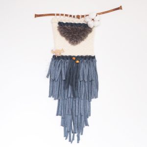 Kit DIY Tissage #4 Fleur de coton sans broche