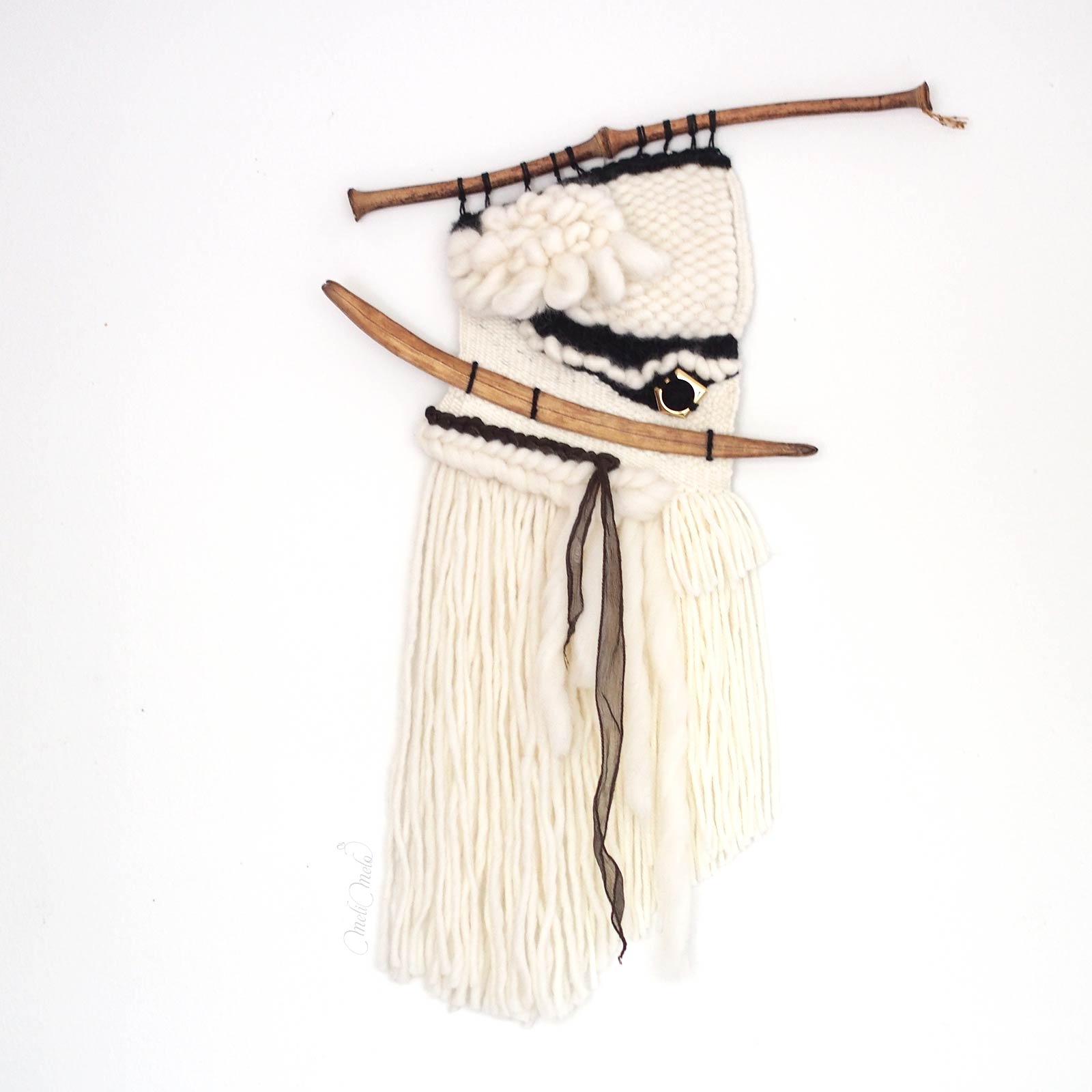 Tissage laine. Lune d’or – Image 5