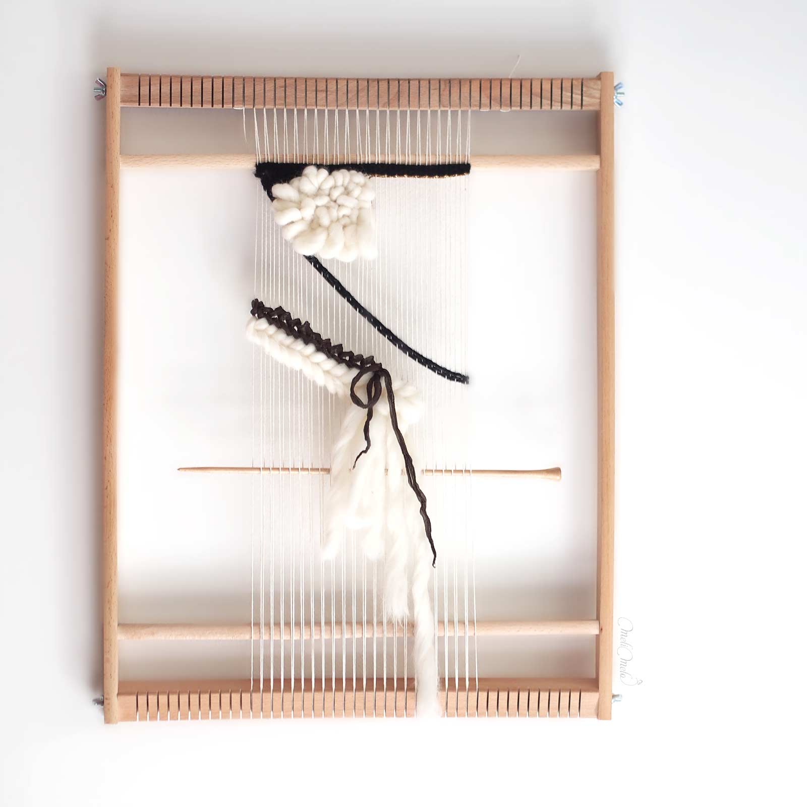 Tissage laine. Lune d’or – Image 6