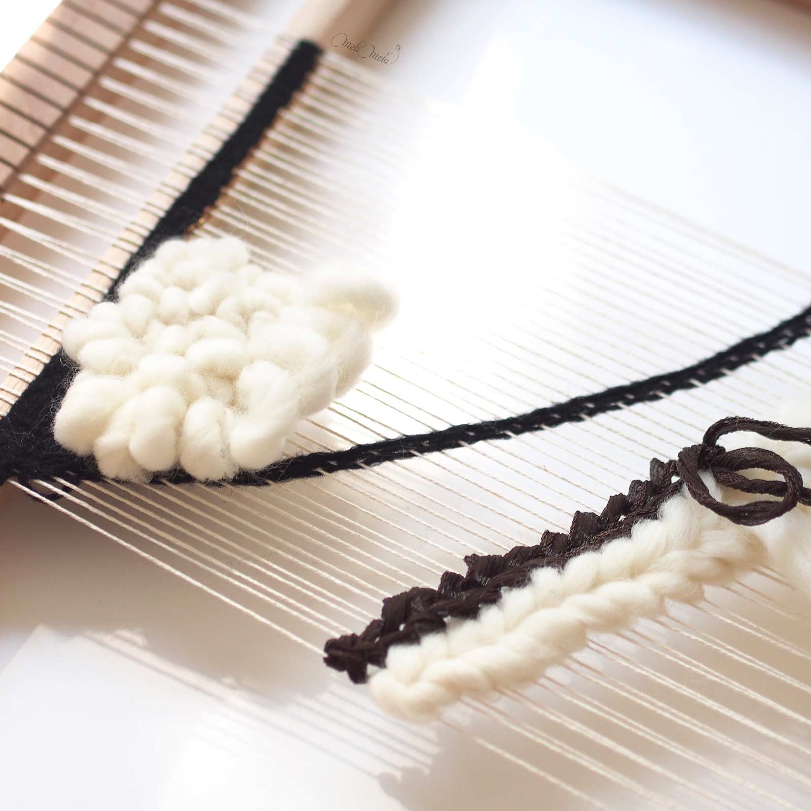 Tissage laine. Lune d’or – Image 8