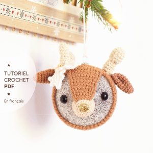 Tutoriel PDF 💫 Milly le renne, boule de noël